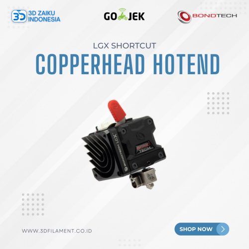 Original Bondtech LGX Shortcut Copperhead Printhead Direct Hotend